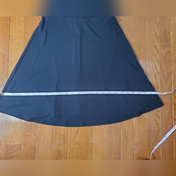 black wide strap loose dress - Picture 7 of 7